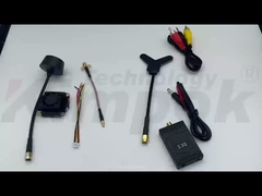 3.3G 6W Trasmettitore video 3.3Ghz FPV VTX 8 canali Trasmissione video audio a lungo raggio