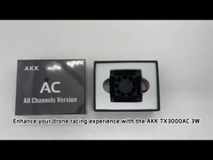 AKK Ultra Long Range VTX 4.9G 5.8G 3W fino a 20 km FPV VTX Drone Video Transmission 80CHs