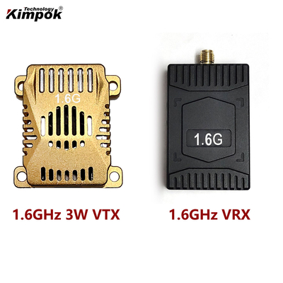 1.6G 1.7G 1.8g FPV VTX 3W Drone Video Transmitter Receiver con IRC-Trump