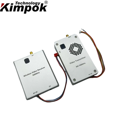 500M 8W FPV analogo VTX Drone trasmettitore e ricevitore video wireless 8 canali