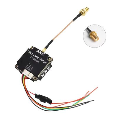 AKK 5W FPV VTX 5.8G 5W Trasmettitore video TX5000AC Protocollo TBS Ultra Long Range