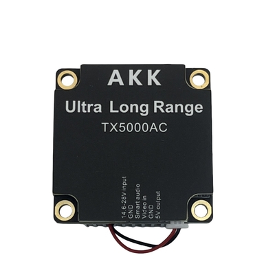 Parti per droni AKK TX5000AC 5W 5.8GHz FPV VTX 96CH Trasmettitore video da corsa per 5.8G FPV Racing RC Quadcopter 48g Peso
