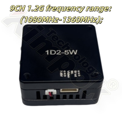 Trasmettitore video FPV da 5W a 1,2 GHz con protocollo IRC Tramp