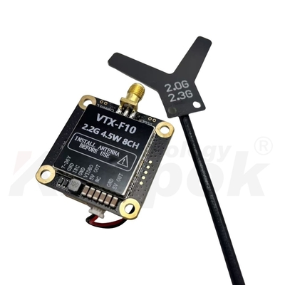 2.2G 4.5W Accessori per droni VTX UAV Trasmettitore di simulazione per aeromobili a lunga distanza 2.2G VTX