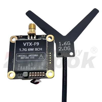 Trasmettitore di trasmissione video wireless per simulazione drone ultra potente da 1,7G 6W Goditi l'esperienza FPV definitiva