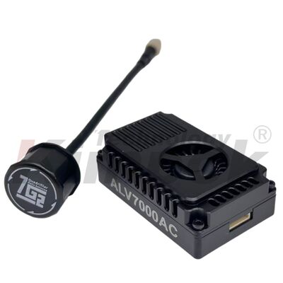 6.1-7.2G 7W 64CH FPV VTX video trasmettitore per droni da corsa a lungo raggio