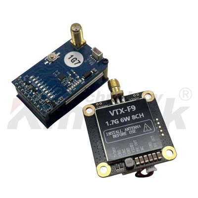 1.7GHz 6W FPV VTX Drone Video Transmitter con bassa latenza per voli a lungo raggio